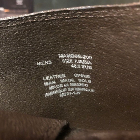(NWOT) Marc Moto Vintage Style Leather Boots - Picture 10 of 11